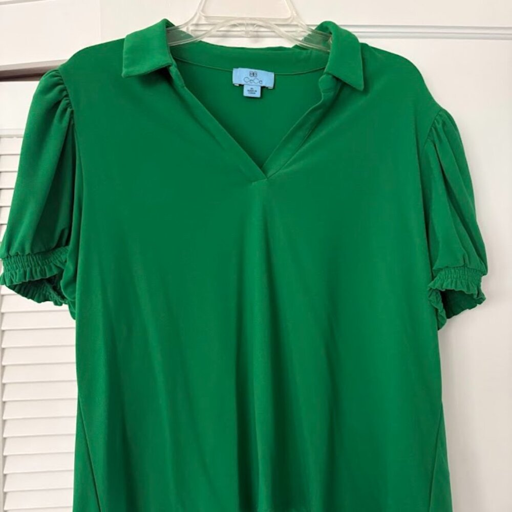 Cece Green Top